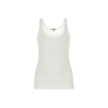 AGOLDE Sleeveless Straight Hem Tank Top