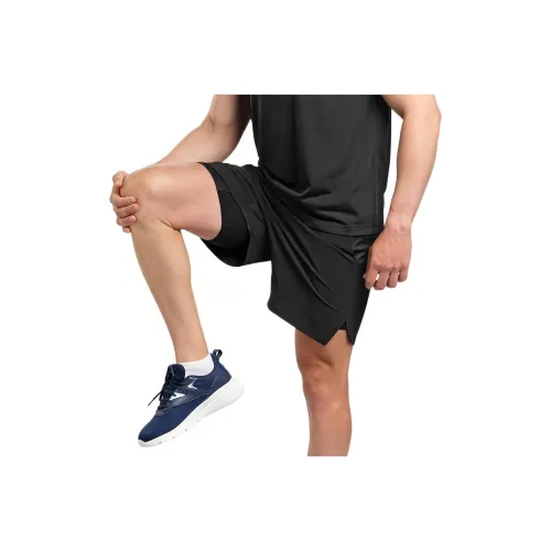 Reebok Corto De Hombre Strengh 3.0 2 En 1 Casual Shorts Men's Black