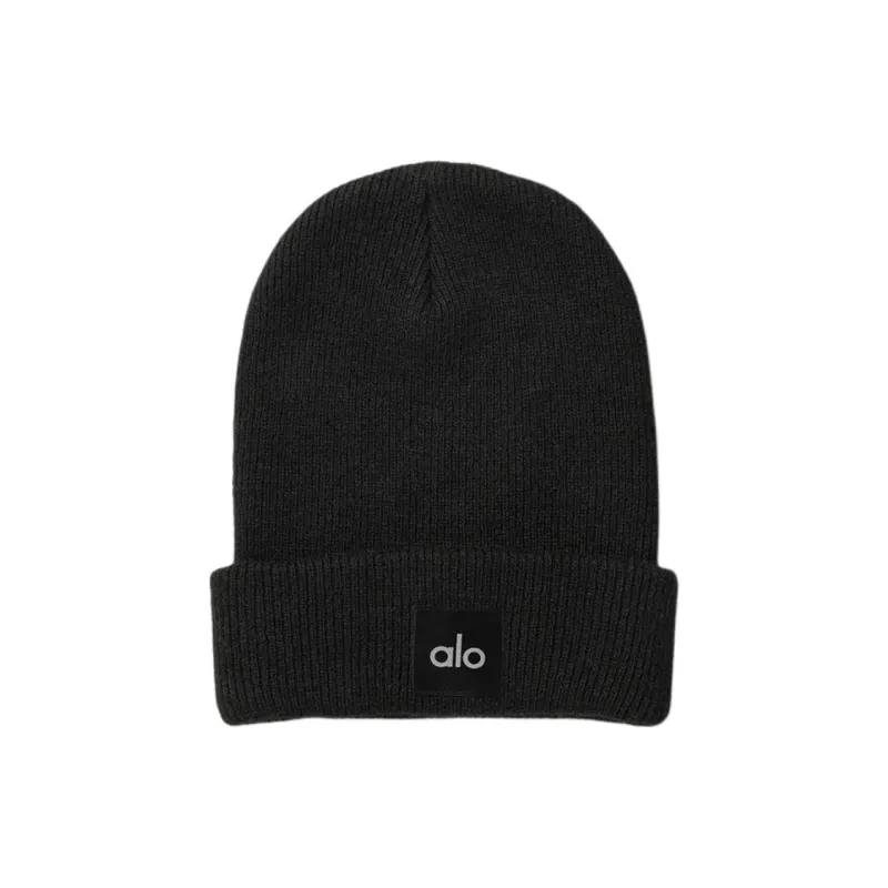 Alo Yoga Wool Blend Beanies Unisex Black-0