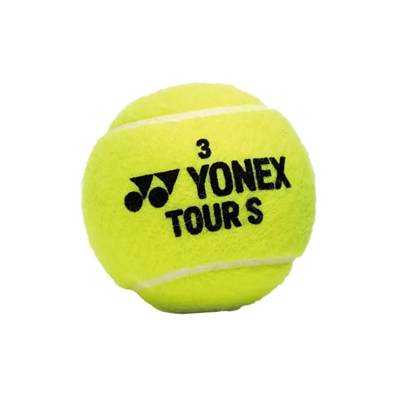 YONEX TOUR S Tennis Balls Nylon, Polyester, Wool Training Ball Yellow-2