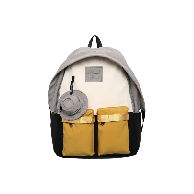 Ceion Keust Oxford Backpack Large Size Unisex Multicolor-6