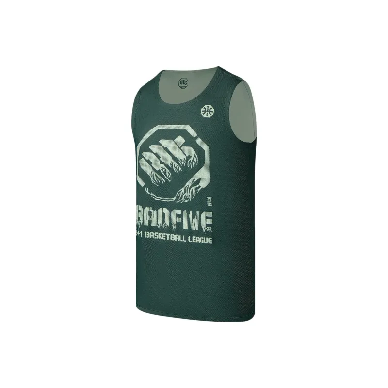 LiNing Badfive Basketball Jerseys Men's Pine Ink Green Frost Green-0