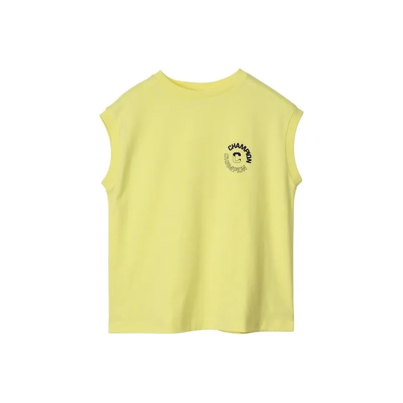 Champion SS24 Tank Top Women's Light Yellow-0