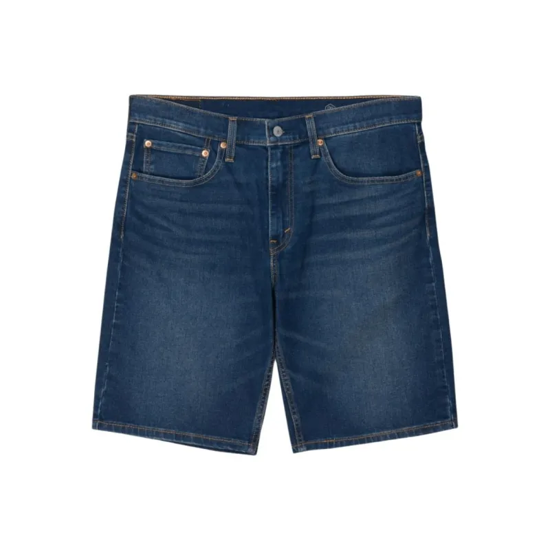Levi's SS25 Denim Shorts Men's Dark Blue-0