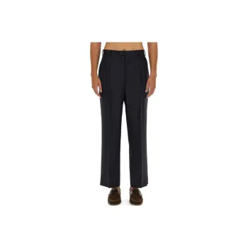 ETRO Pleated Straight Leg Trousers