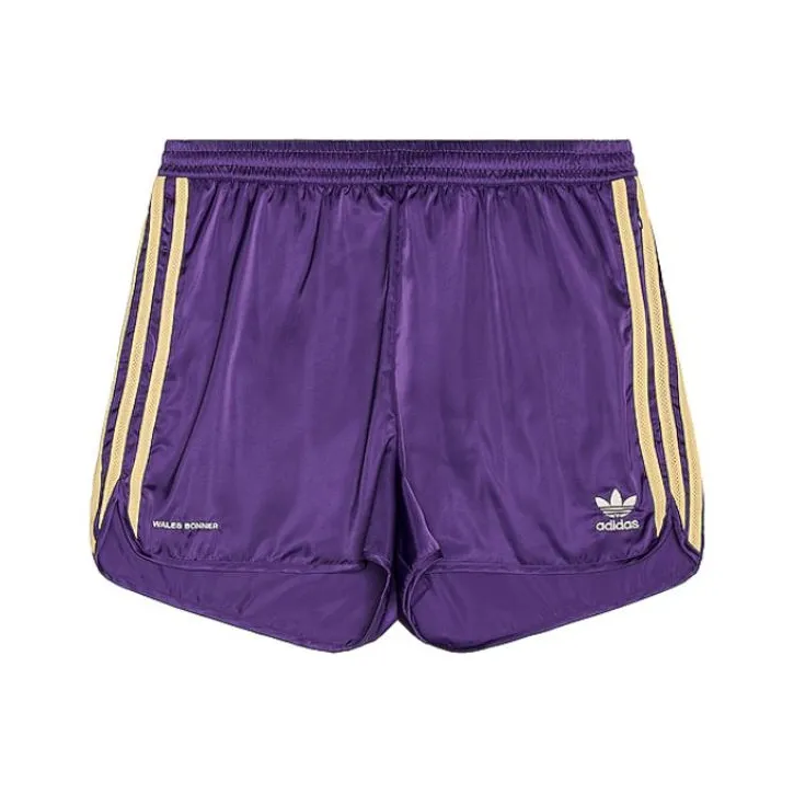 Adidas Originals Wales Bonner 70s Casual Shorts Men's Purple-0