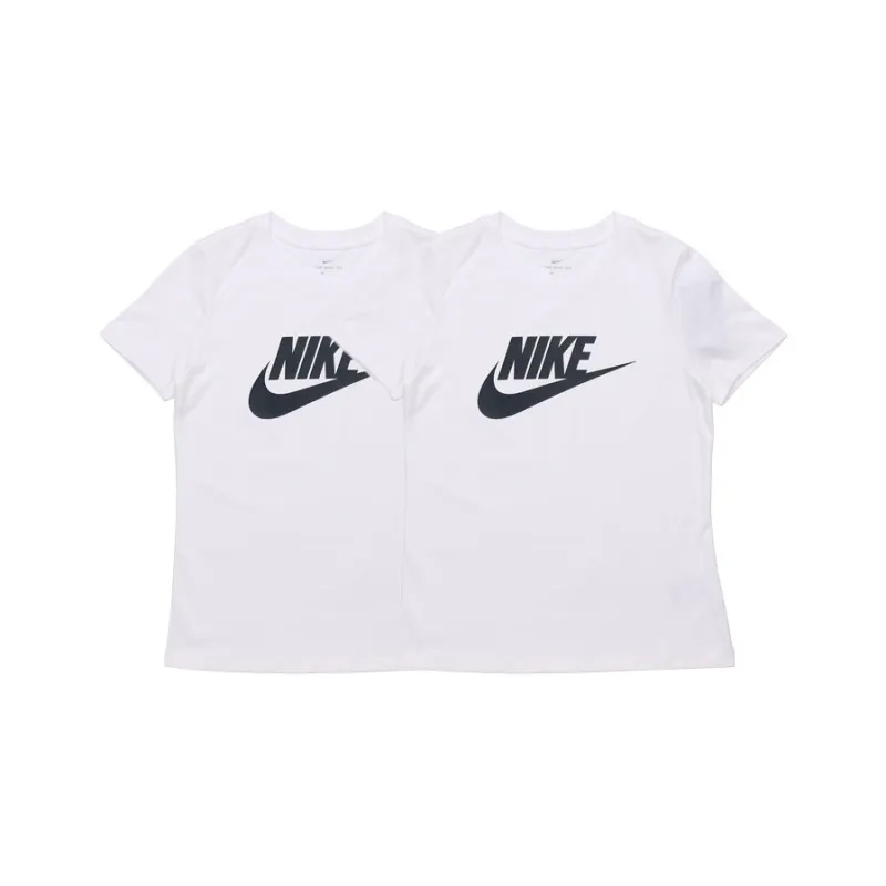 Nike Set in Sleeve T Shirt Women's White-2