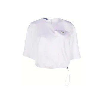 PRADA Crop Tops Women's White
