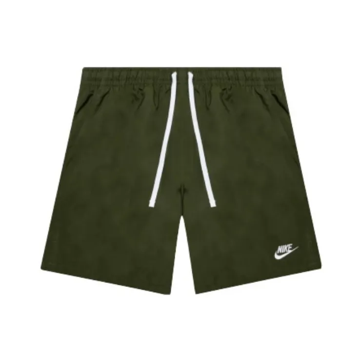 Nike Casual Shorts Men Olive Green-0