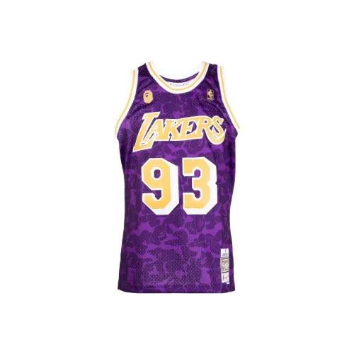 A BATHING APE Basketball Jerseys Men Purple