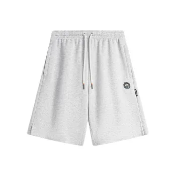 LiNing Casual Shorts Men's Heather Gray Deep Antarctic Gray