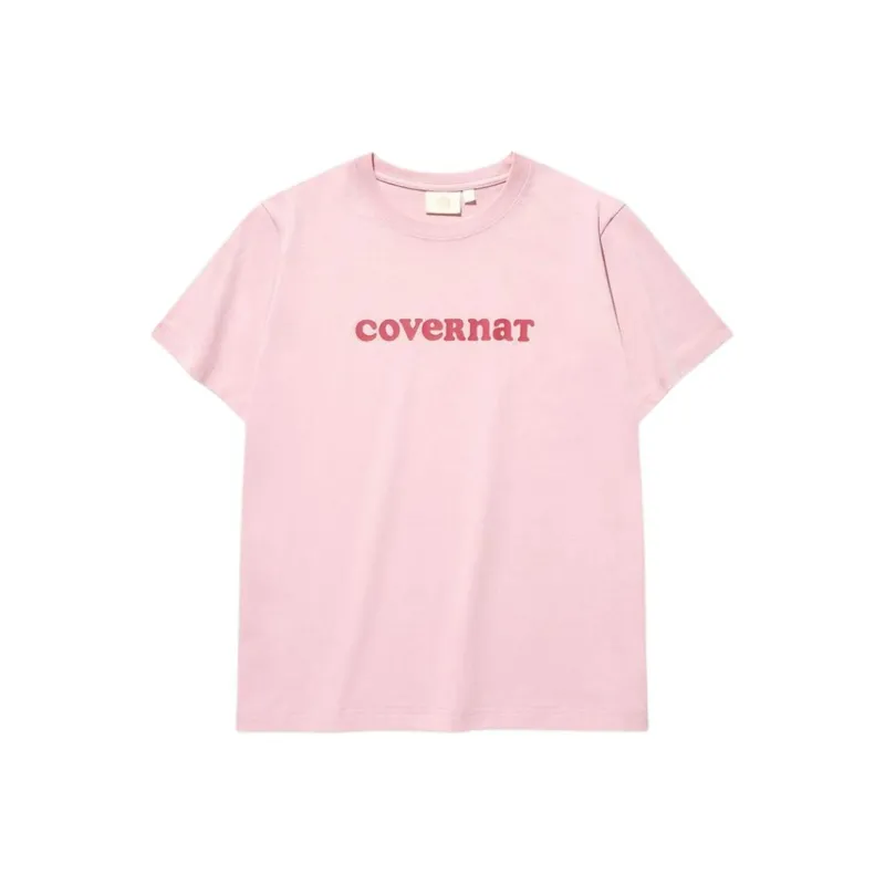 COVERNAT T Shirts Women's Pink-0