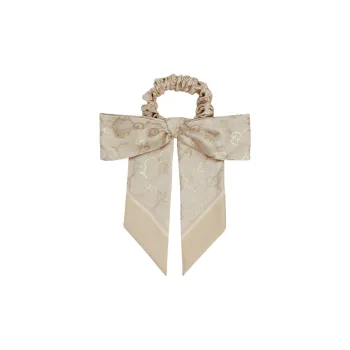 GUCCI Silk Hair Bands Women's Brown