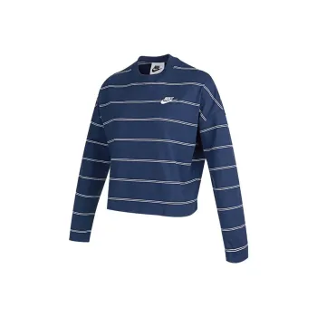 Nike Crop Tops Women's Navy Blue