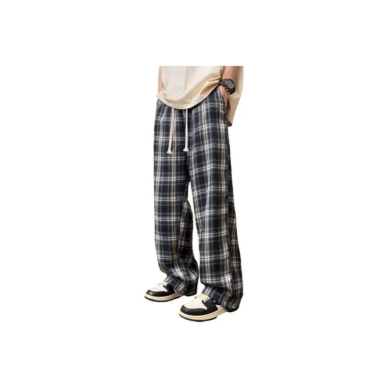 NOAHGIGI Casual Pants Unisex Dark Blue-0