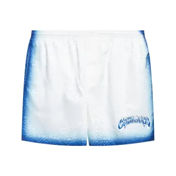 CASABLANCA Printed Jacquard Monogram Swim Shorts