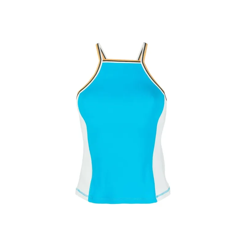 DIESEL Tank Tops Women's Blue-0