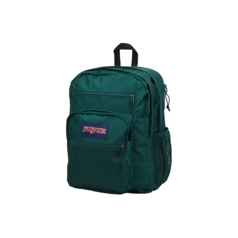 JanSport Polyester Backpack Unisex Dark Green-1
