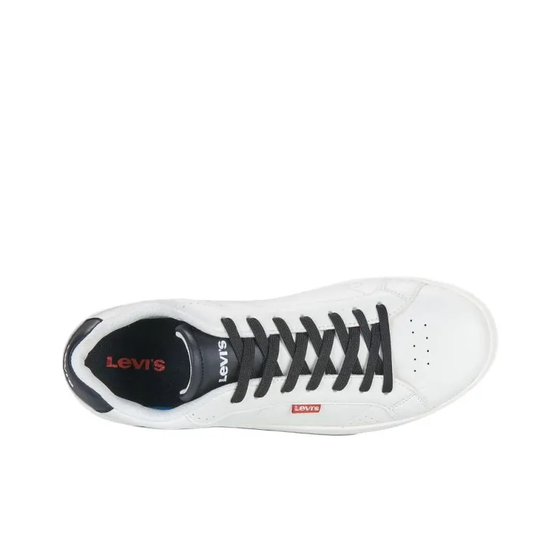 Levi's Rucker Low Top Skateboard Shoes Men's White-3