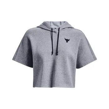 Under Armour Project Crop Tops Women's Medium Gray