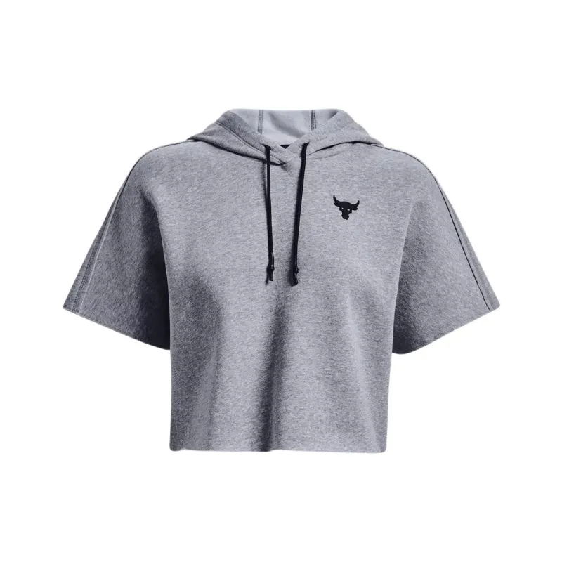 Under Armour Project Crop Tops Women's Medium Gray-0