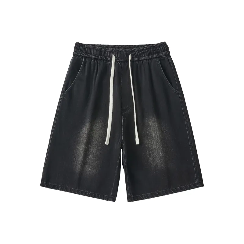 KM Denim Shorts Unisex-0