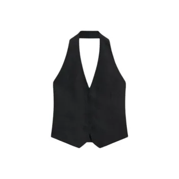 Massimo Dutti Tank Top Women's Black