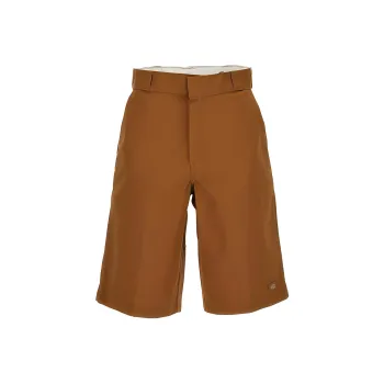 Dickies Logo Patch Knee Length Bermuda Shorts