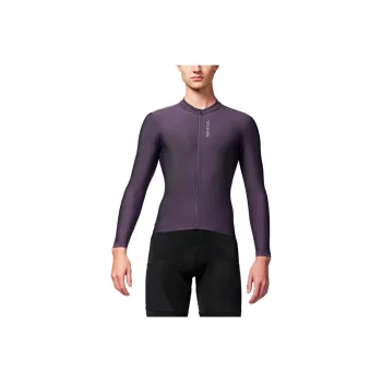 DECATHLON Cycling Clothing Unisex Dark Eggplant Purple/Pale Purple