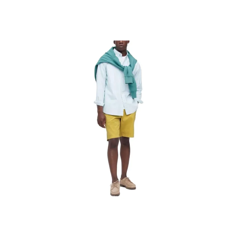UNIQLO Casual Shorts Men Light Yellow-0