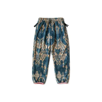 Kapital Java Kasuri Fleece Easy Pants