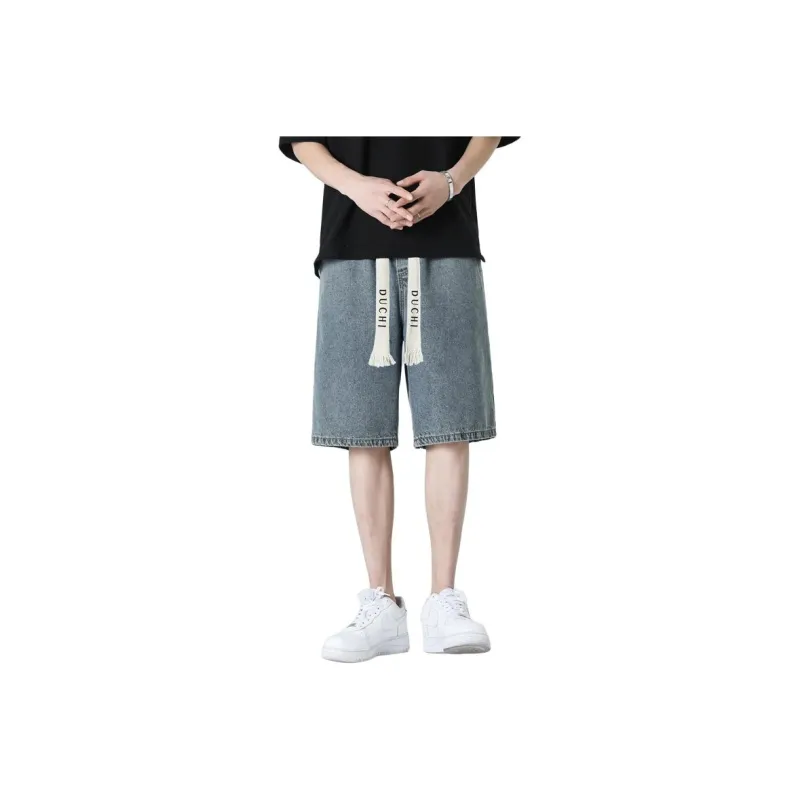 Go It Alone Denim Shorts Unisex-6