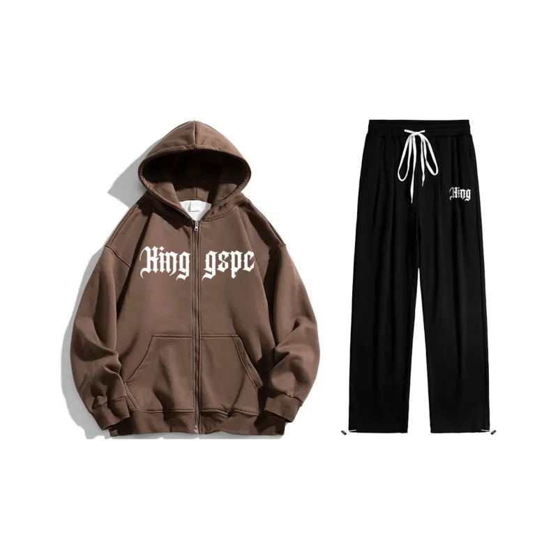 Kingsgspc Straight Set Spring And Autumn Unisex-16