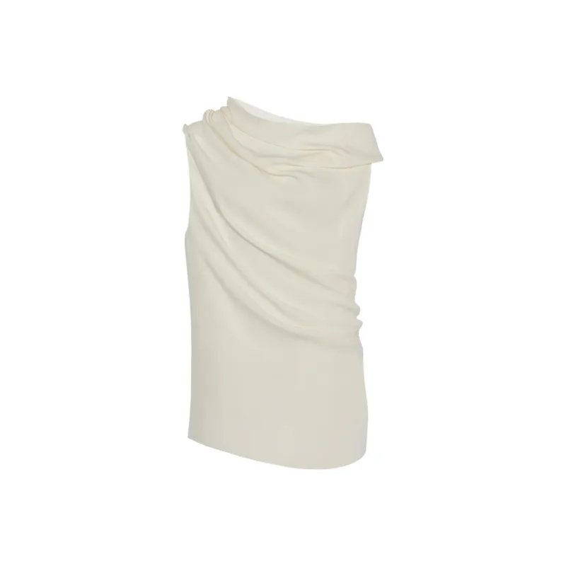 THE ROW Aria Asymmetric Top-0