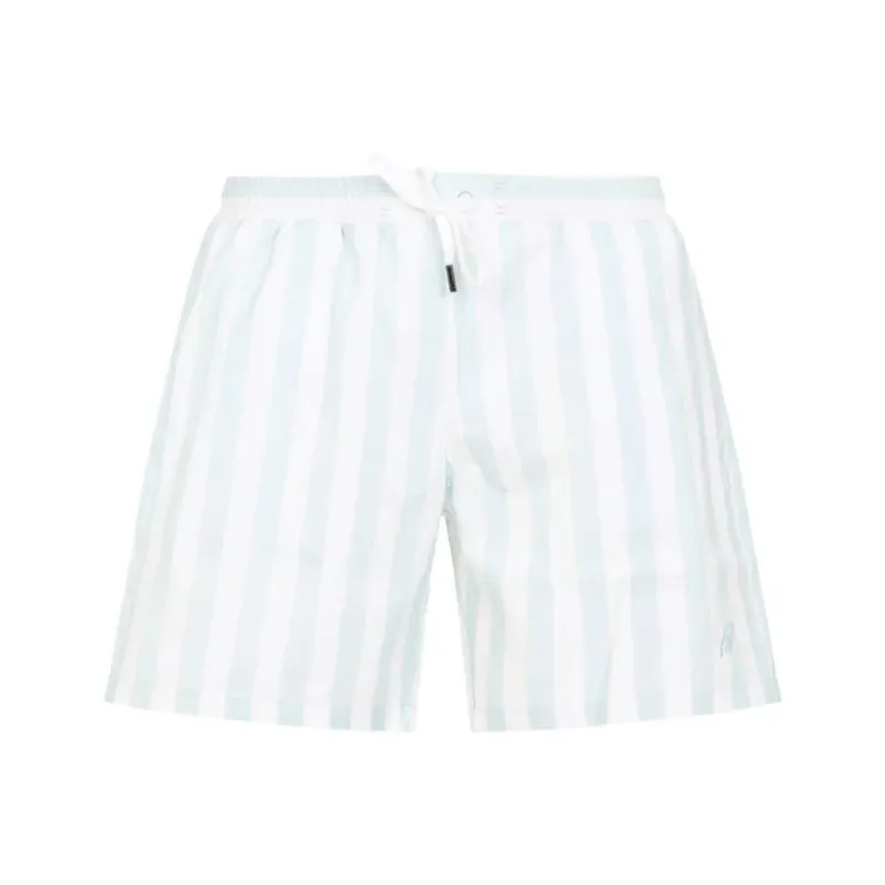 Brioni Striped Swim Shorts-0