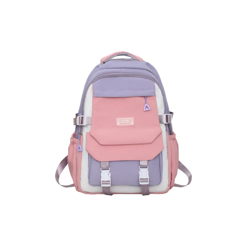 GEERDUN Nylon Backpack Unisex Black/Khaki/Green/Blue/Pink-12