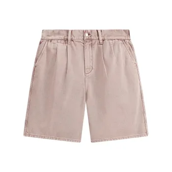 MODE COMMUTER Denim Shorts Men's Gray Pink