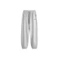 Light Gray (Ankle-Length Elastic Cuff Ice Silk Pants)