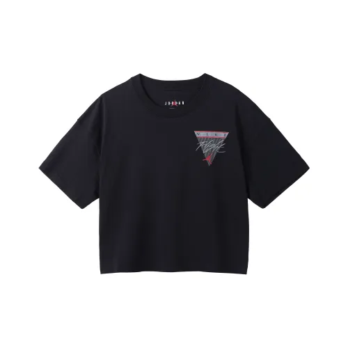 JORDAN Crop Tops Women's Black