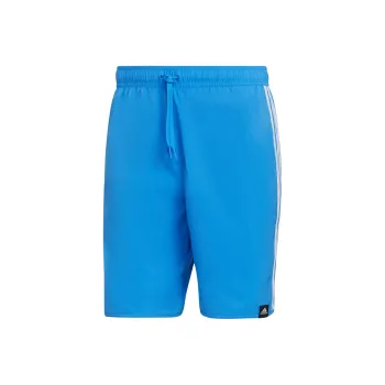 Adidas Free Shipping With AdiClub Classic Length 3 Stripes Swim Shorts