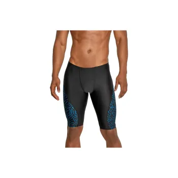 Speedo Men's Race Maze Jammer Blue Swimming Shorts Men's
