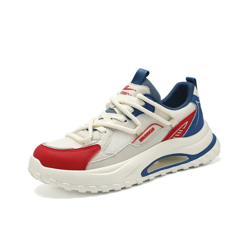 Warrior Abrasion Resistant Height Increasing Low Top Chunky Sneakers Men's-9