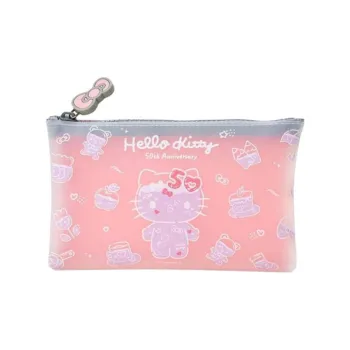 Sanrio Silicone Makeup Bag Women's Pink