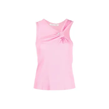 1017 ALYX 9SM Gathered Ribbed Knit Sleeveless Top