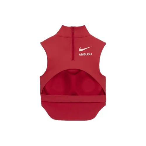 Nike Tank Tops Asia Version Women's Red