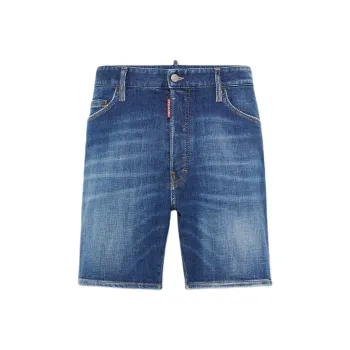 DSQUARED 2 Stretch cotton Denim Shorts