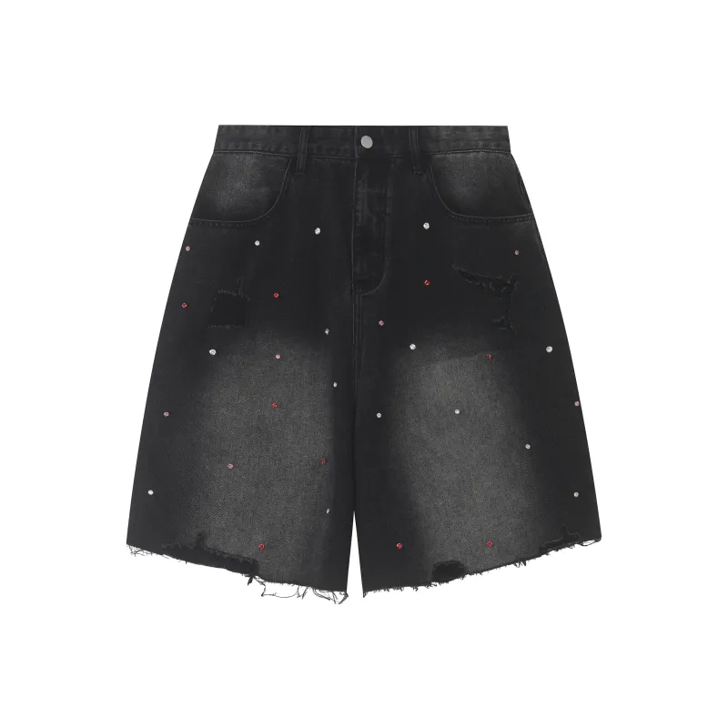 F426 Denim Shorts Unisex-0