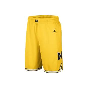 JORDAN College Michigan Men's Replica Basketball Shorts