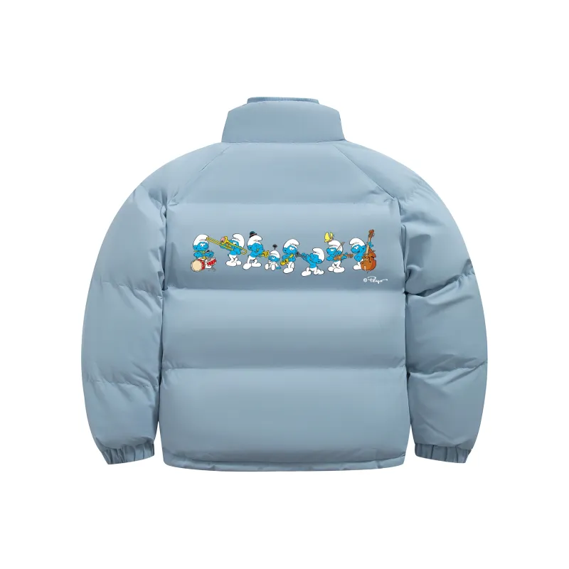 The Smurfs Puffer Jacket Unisex-4