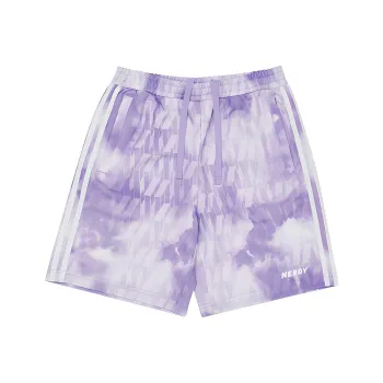Nerdy Sports Shorts Unisex Purple